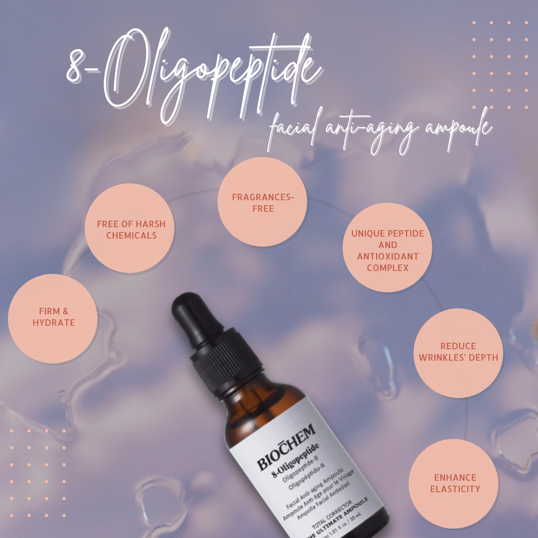 8-Oligopeptide-Facial-Anti-aging-Ampoule ARWIN BIOCHEM
