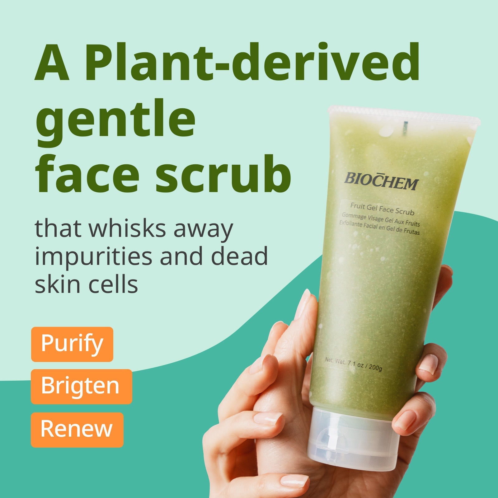 Fruit Gel Face Scrub ARWIN BIOCHEM