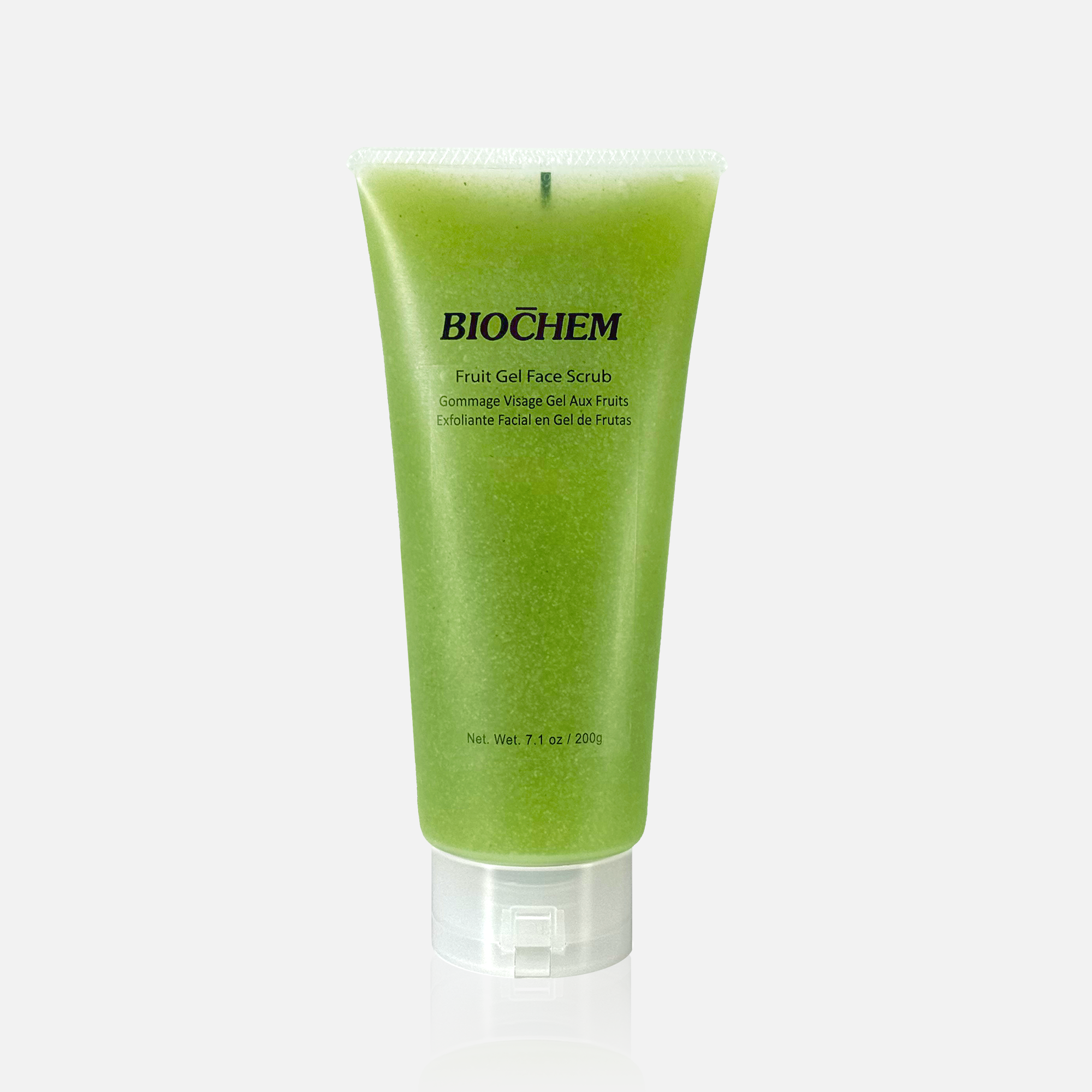 Fruit Gel Face Scrub | Gentle Face Exfoliator with Kiwi, Aloe Vera & Olives | for All Skin Types -7.1 fl oz / 200 g ARWIN BIOCHEM