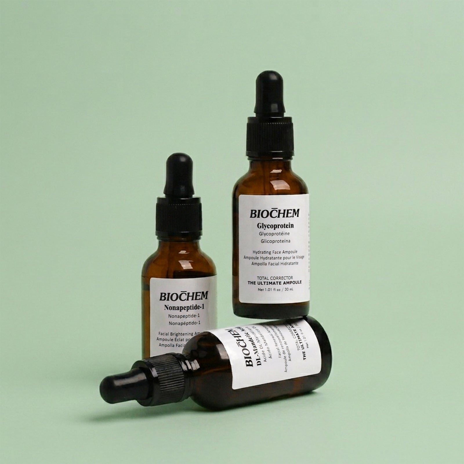 The Treatment Trio(Nonapeptide + Mandelic Acid + Glycoprotein) ARWIN BIOCHEM