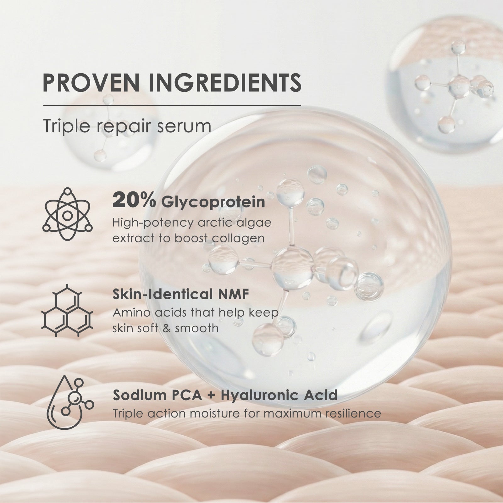 Glycoprotein Skincare Serum, 10 ml