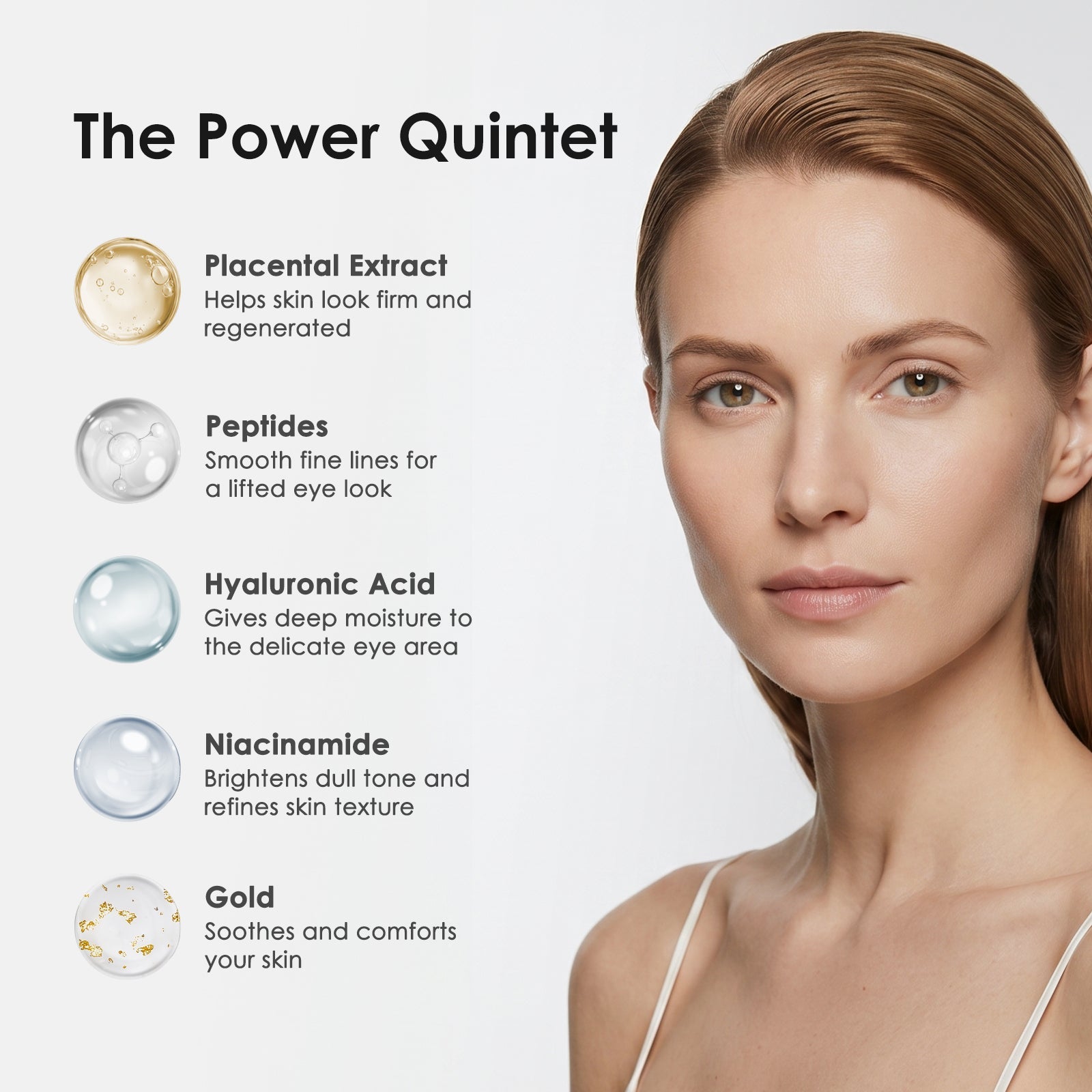 Golden Placenta Ultra Eye Cream - Anti-Aging for Dark Circles & Crow's Feet ARWIN BIOCHEM