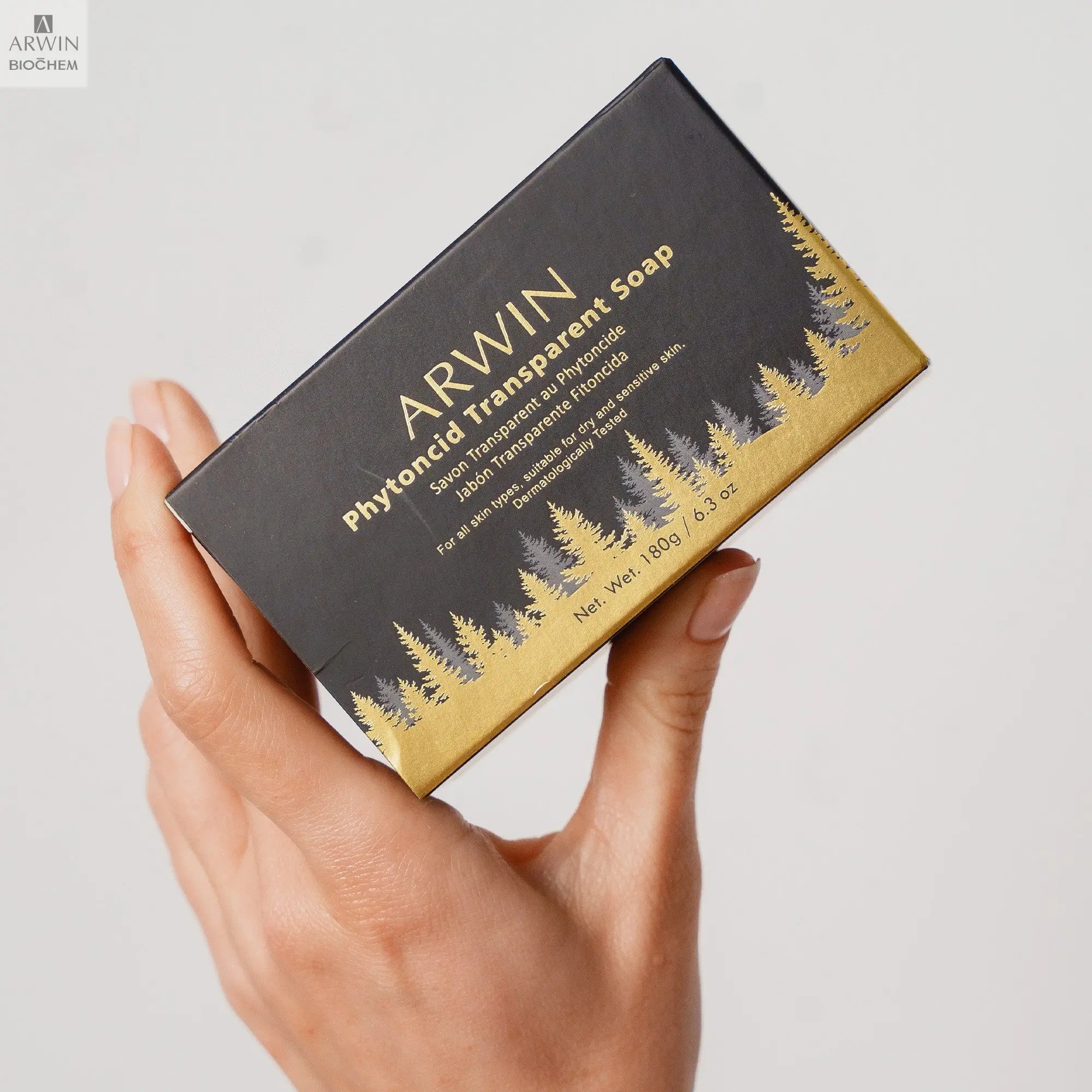 Phytoncid Transparent Soap For Sensitive Dry And Normal Skin ARWIN BIOCHEM