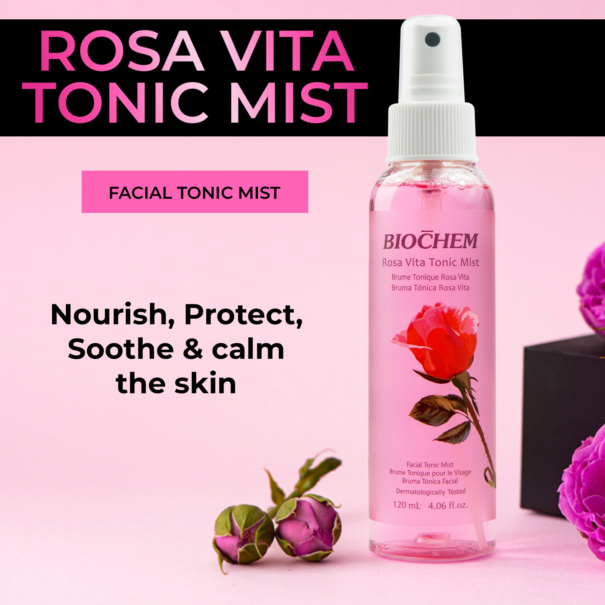 Why Rosa Vita Tonic Mist is Your Skin's Rejuvenating Adventure