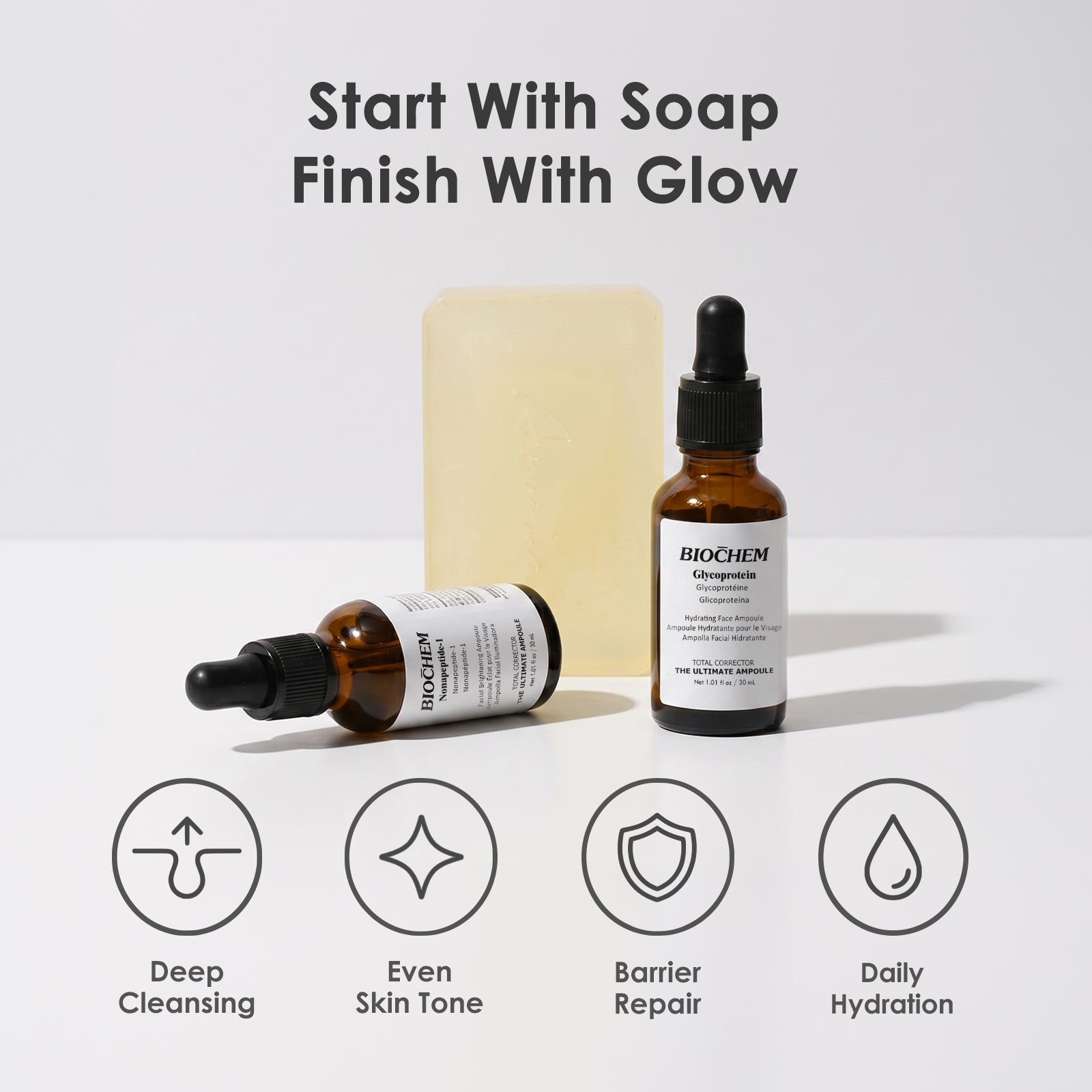 Daily Reset Routine(Phytoncid Soap + Nonapeptide + Glycoprotein) ARWIN BIOCHEM