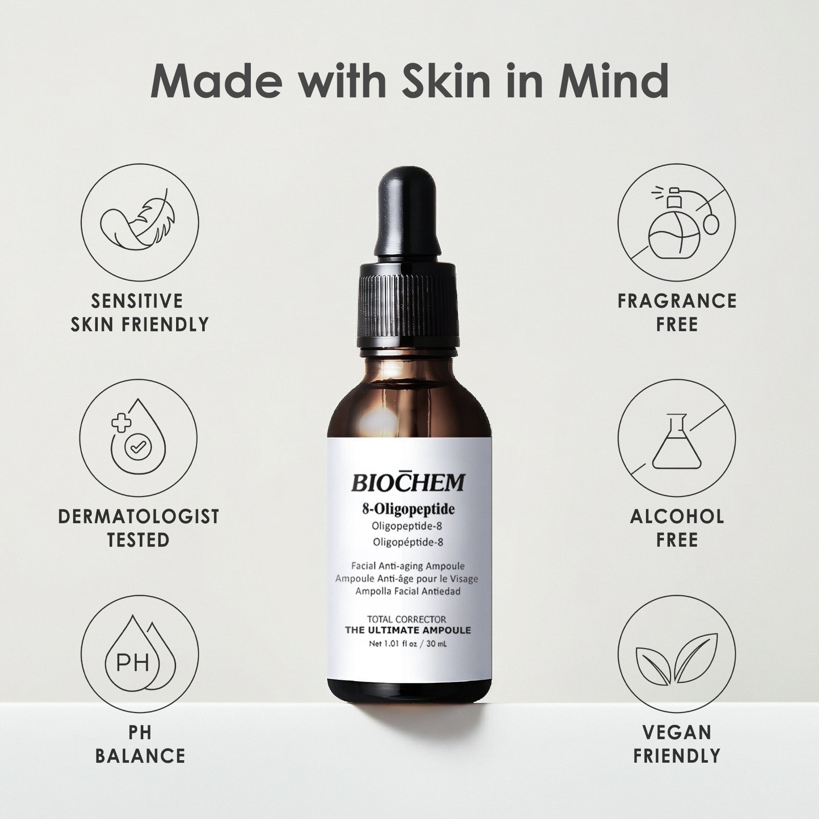 Nonapeptide-1 Brightening Serum - Dark Spot Corrector for Even Skin Tone ARWIN BIOCHEM