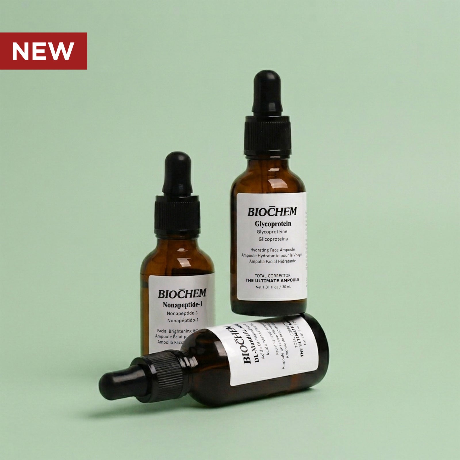 The Treatment Trio(Nonapeptide + Mandelic Acid + Glycoprotein) ARWIN BIOCHEM