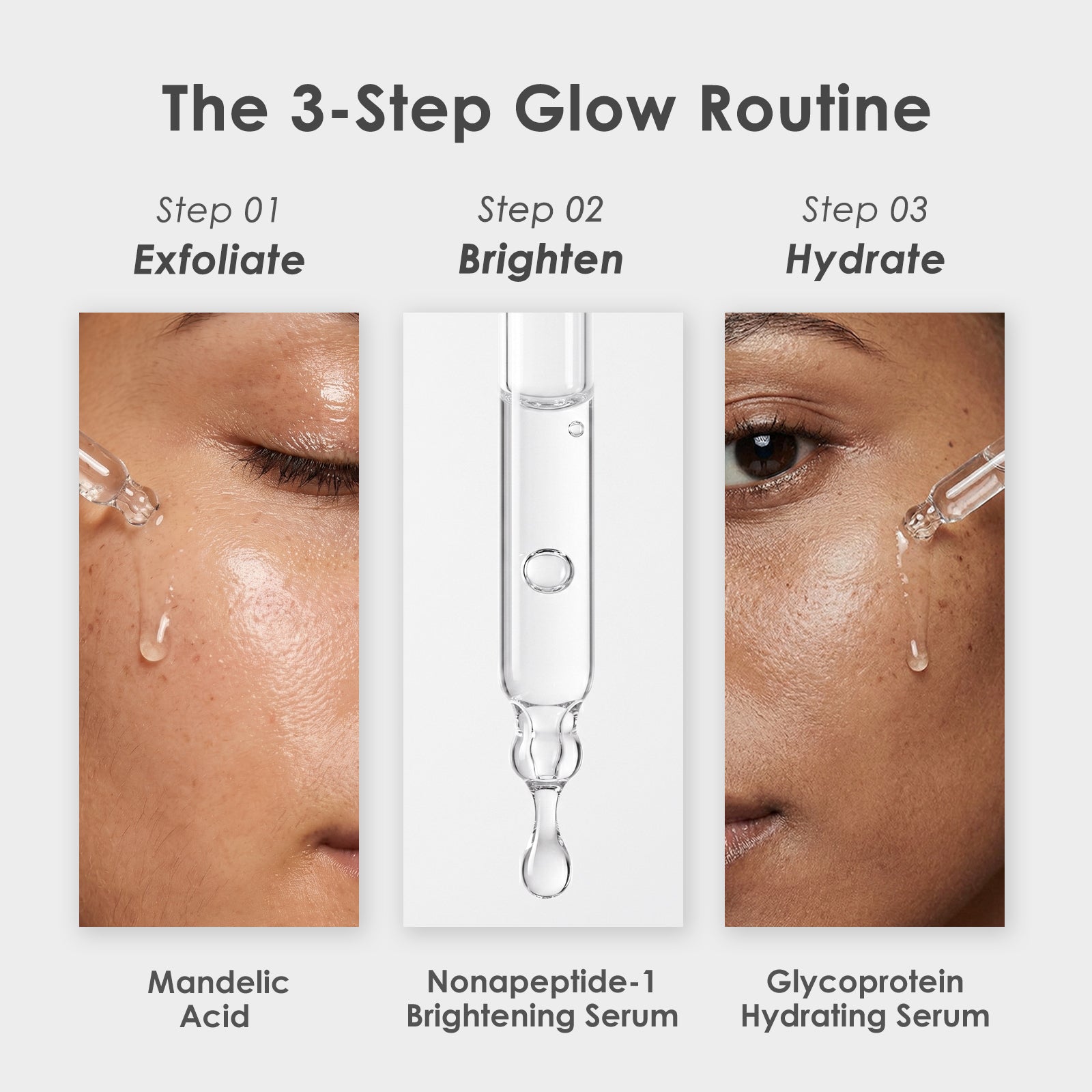 The Treatment Trio(Nonapeptide + Mandelic Acid + Glycoprotein) ARWIN BIOCHEM