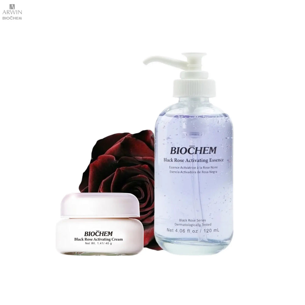 Black Rose Activating Bundle - Essence Serum & Face Cream ARWIN BIOCHEM