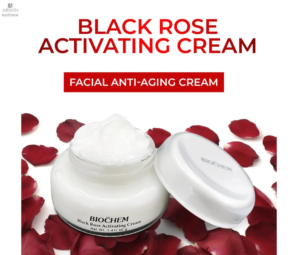 Black Rose Activating Cream For Radiant Skin - ARWIN BIOCHEM