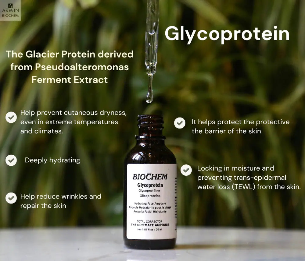 Glycoprotein Skincare Serum For Youthful Skin - ARWIN BIOCHEM