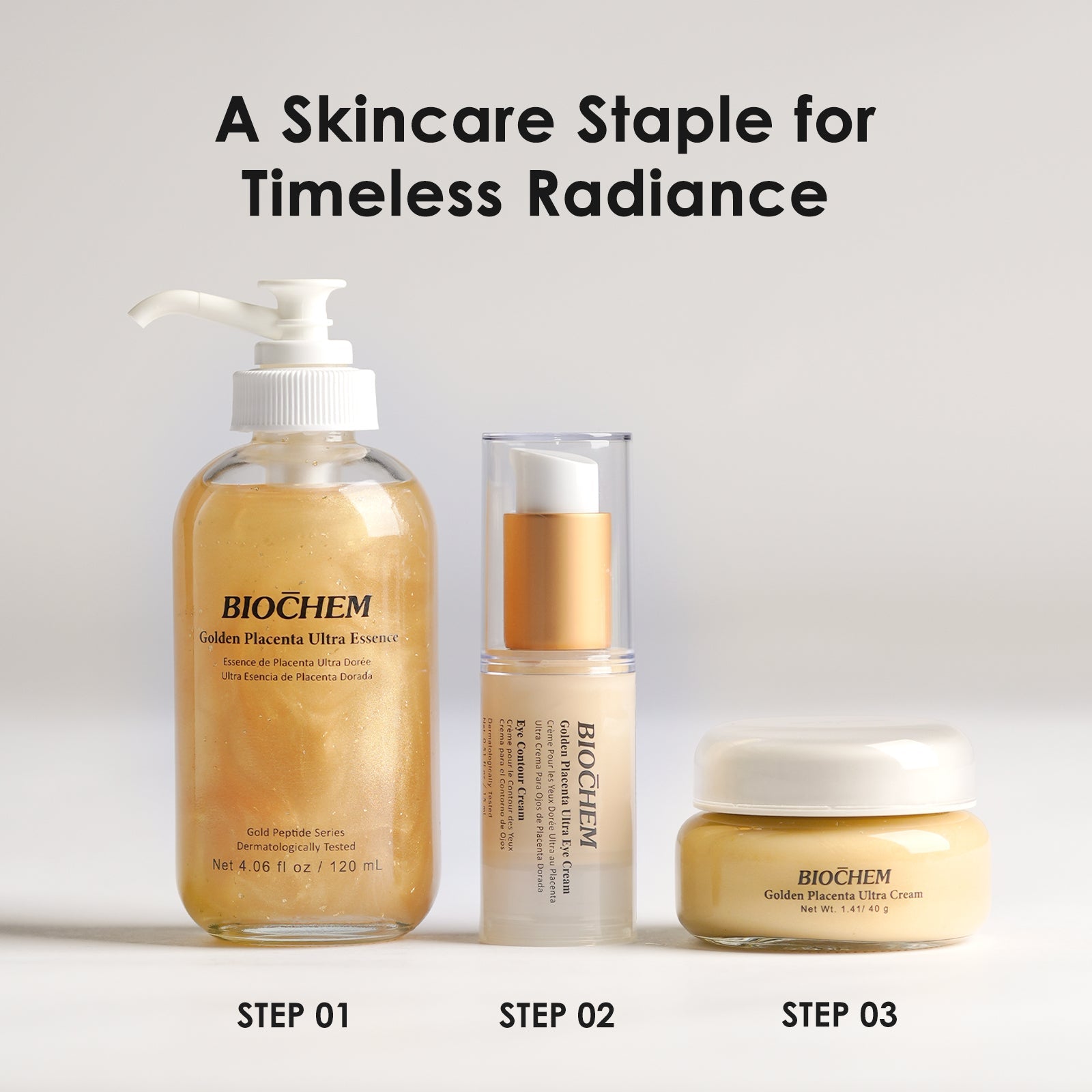 Golden Placenta Ultra Essence - Anti-Aging Serum with Gold Foil for Firming ARWIN BIOCHEM