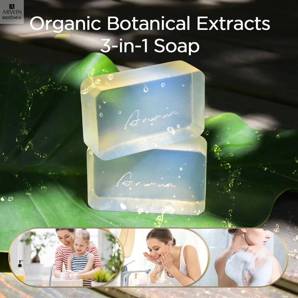 Phytoncid Transparent Soap For Sensitive Dry And Normal Skin - ARWIN BIOCHEM