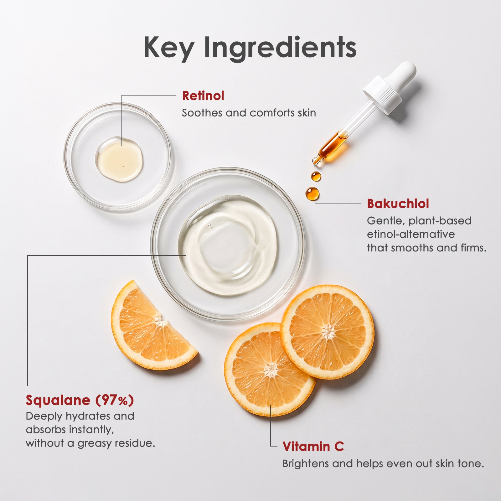 Regenerating Facial Oil - Firming & Hydrating with 97% Squalane ARWIN BIOCHEM