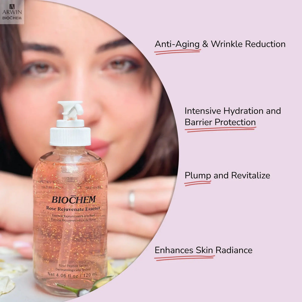 Rose Rejuvenate Essence Serum For Radiant And Glowing Skin ARWIN BIOCHEM - USA