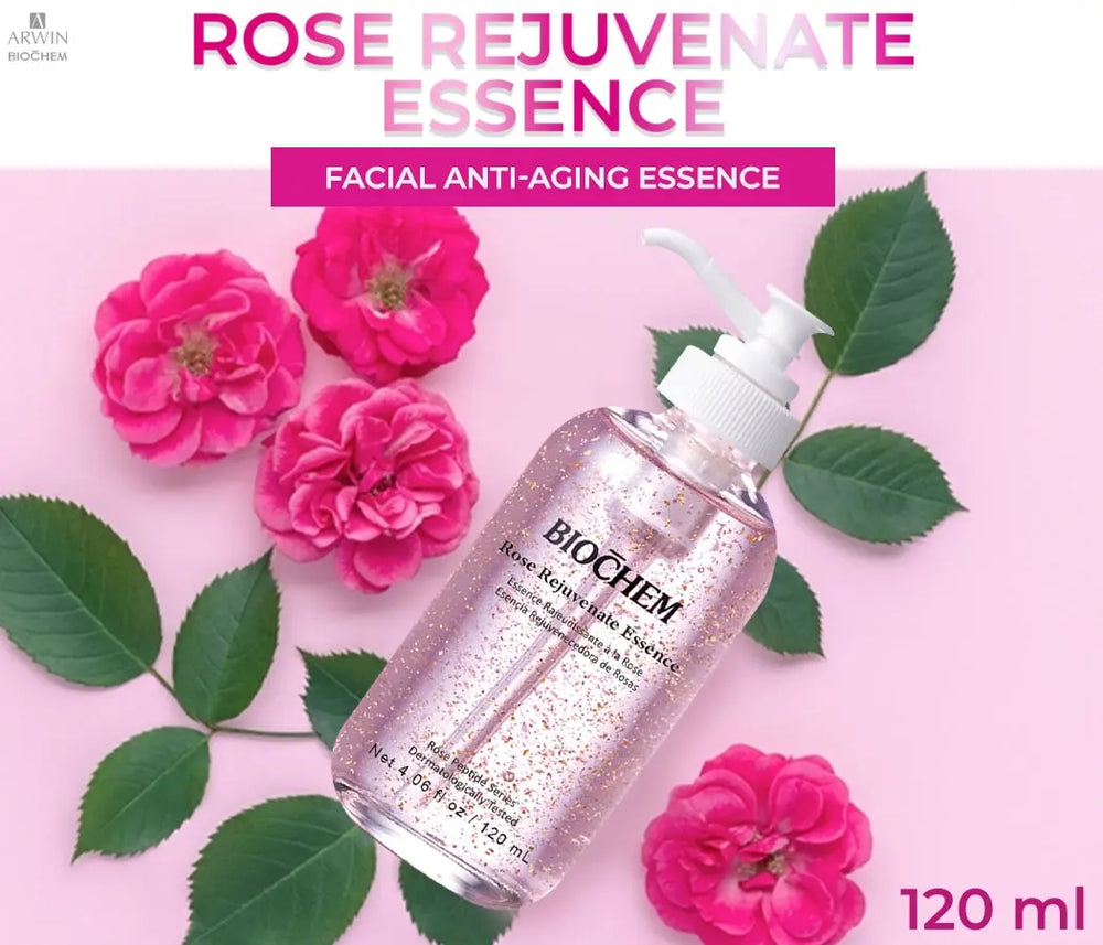 Rose Rejuvenate Essence Serum For Radiant And Glowing Skin - ARWIN BIOCHEM