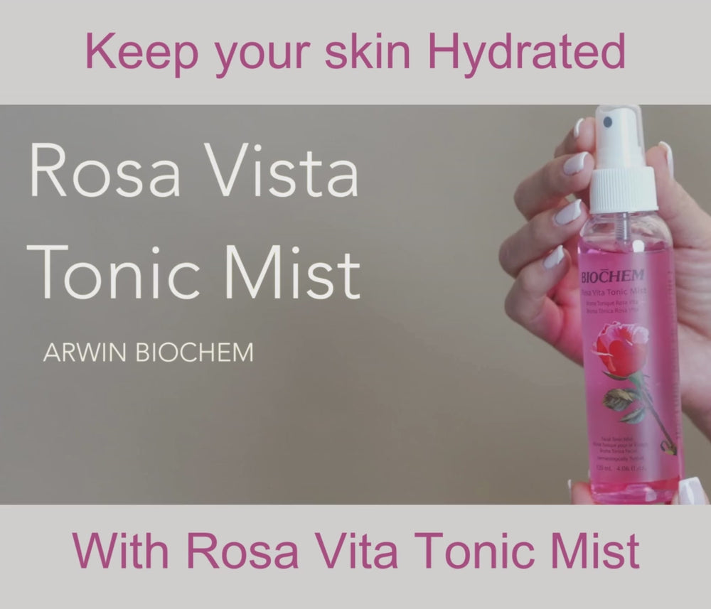 Rosa Vita Tonic Mist & Bulgarian Rose Cleansing Mousse Bundle