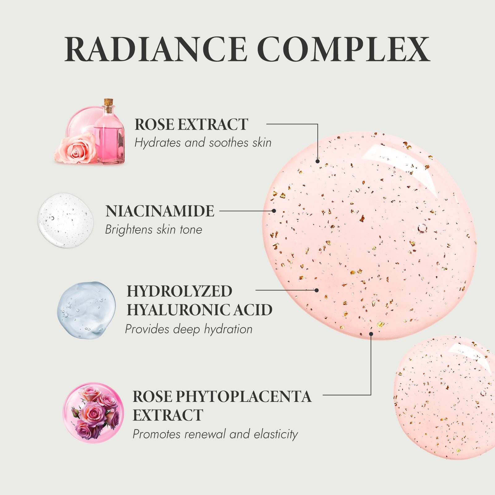 Rose Rejuvenate Essence Serum, 30ml ARWIN BIOCHEM - USA