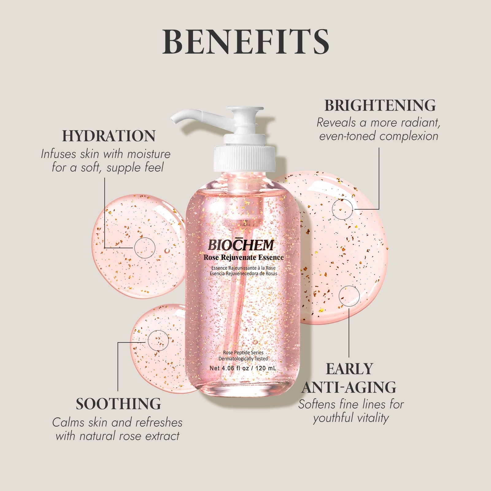 Rose Rejuvenate Essence Serum ARWIN BIOCHEM